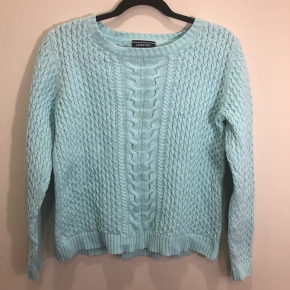 Lands' End Sweaters - 3/$25 Lands End Cable Knit Sweater Petite Medium